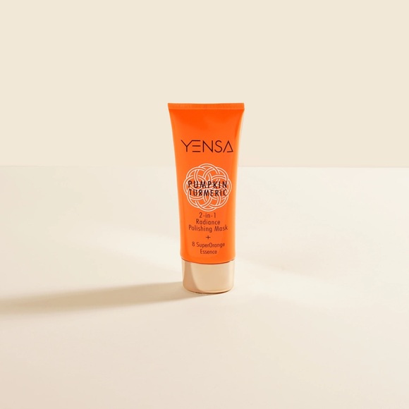 YENSA | PUMPKIN TURMERIC 2-IN-1 RADIANCE POLISHING MASK - Picture 2 of 9